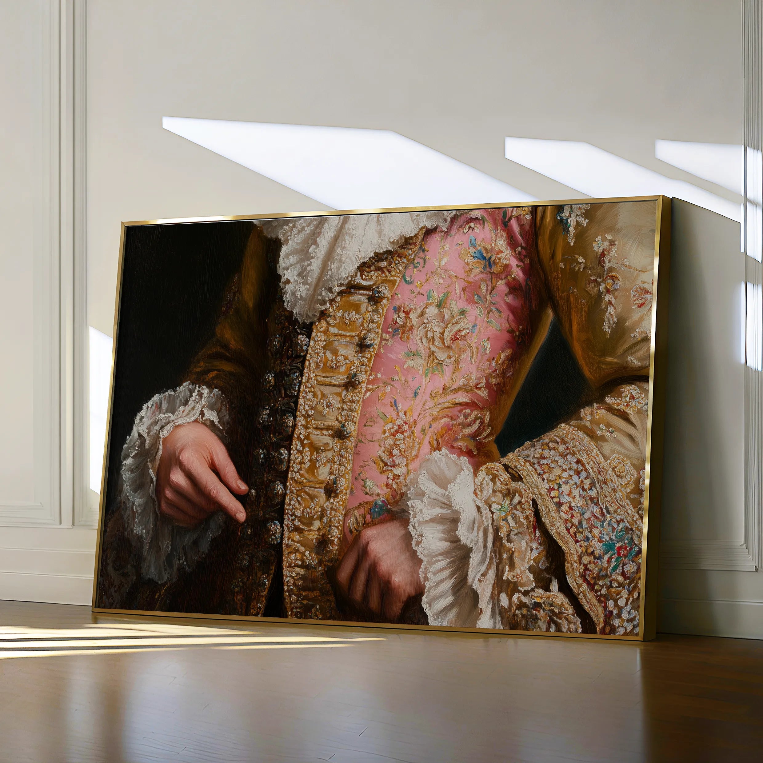 Classic 001 Canvas Art 18" x 24" / 45 x 60 cm / Black