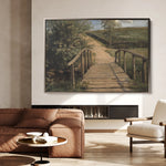 Landscape 001 Canvas Art 18" x 24" / 45 x 60 cm / Black