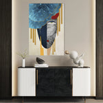 Portrait 001 Canvas Art 18" x 24" / 45 x 60 cm / Black