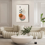 Boho 002 Canvas Art 18" x 24" / 45 x 60 cm / Black
