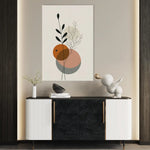 Boho 002 Canvas Art 60 x 40 cm / Black