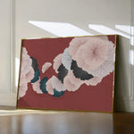 Floral 002 Canvas Art 18" x 24" / 45 x 60 cm / Black