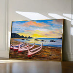 Landscape 002 Canvas Art 18" x 24" / 45 x 60 cm / Black