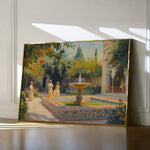 Orientalist 002 Canvas Art 18" x 24" / 45 x 60 cm / Black