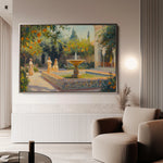 Orientalist 002 Canvas Art 18" x 24" / 45 x 60 cm / Black