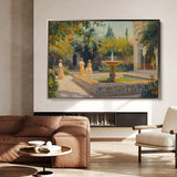 Orientalist 002 Canvas Art 18" x 24" / 45 x 60 cm / Black
