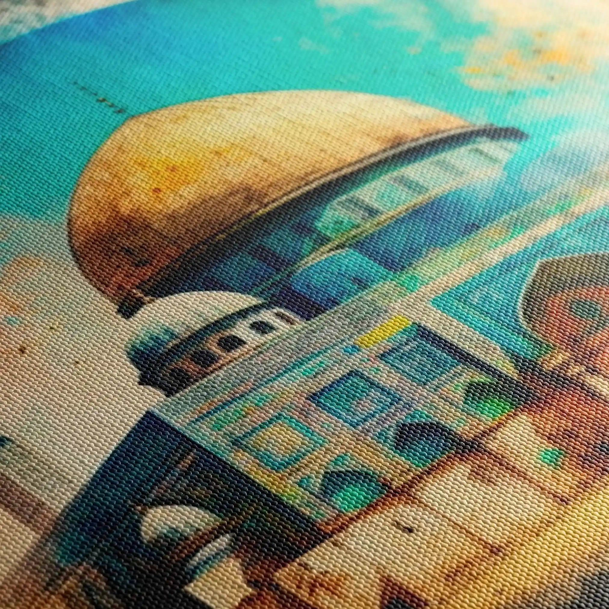 Palestine 002 Canvas Art 60 x 40 cm / Black