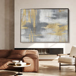 Abstract 003 Canvas Art 18" x 24" / 45 x 60 cm / Black