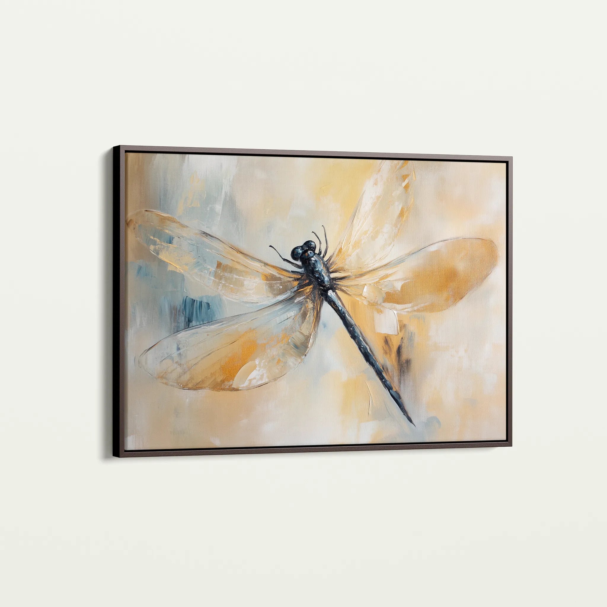 Animals 003 Canvas Art 18" x 24" / 45 x 60 cm / Black
