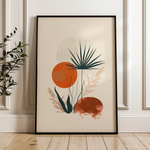 Boho 003 Canvas Art 18" x 24" / 45 x 60 cm / Black
