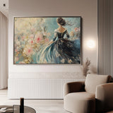 Classic 003 Canvas Art 18" x 24" / 45 x 60 cm / Black
