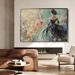 Classic 003 Canvas Art 18" x 24" / 45 x 60 cm / Black