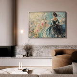 Classic 003 Canvas Art 18" x 24" / 45 x 60 cm / Black