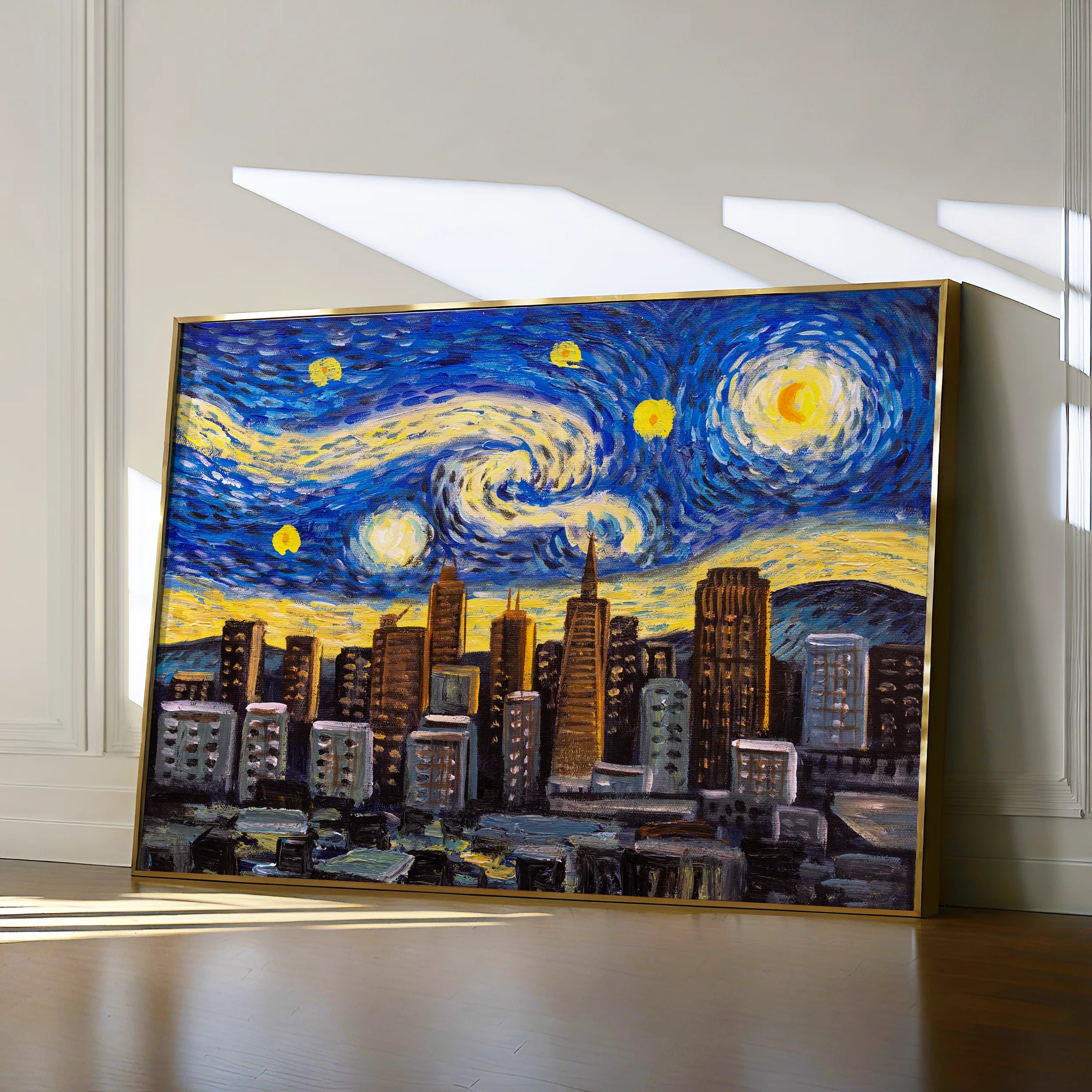 Landscape 003 Canvas Art 18" x 24" / 45 x 60 cm / Black