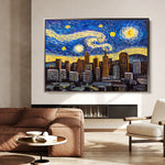 Landscape 003 Canvas Art 18" x 24" / 45 x 60 cm / Black