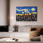 Landscape 003 Canvas Art 18" x 24" / 45 x 60 cm / Black