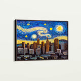 Landscape 003 Canvas Art 18" x 24" / 45 x 60 cm / Black