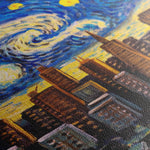 Landscape 003 Canvas Art 18" x 24" / 45 x 60 cm / Black
