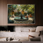 Orientalist 003 Canvas Art 18" x 24" / 45 x 60 cm / Black