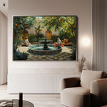 Orientalist 003 Canvas Art 18" x 24" / 45 x 60 cm / Black