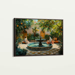 Orientalist 003 Canvas Art 18" x 24" / 45 x 60 cm / Black