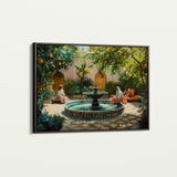 Orientalist 003 Canvas Art 18" x 24" / 45 x 60 cm / Black