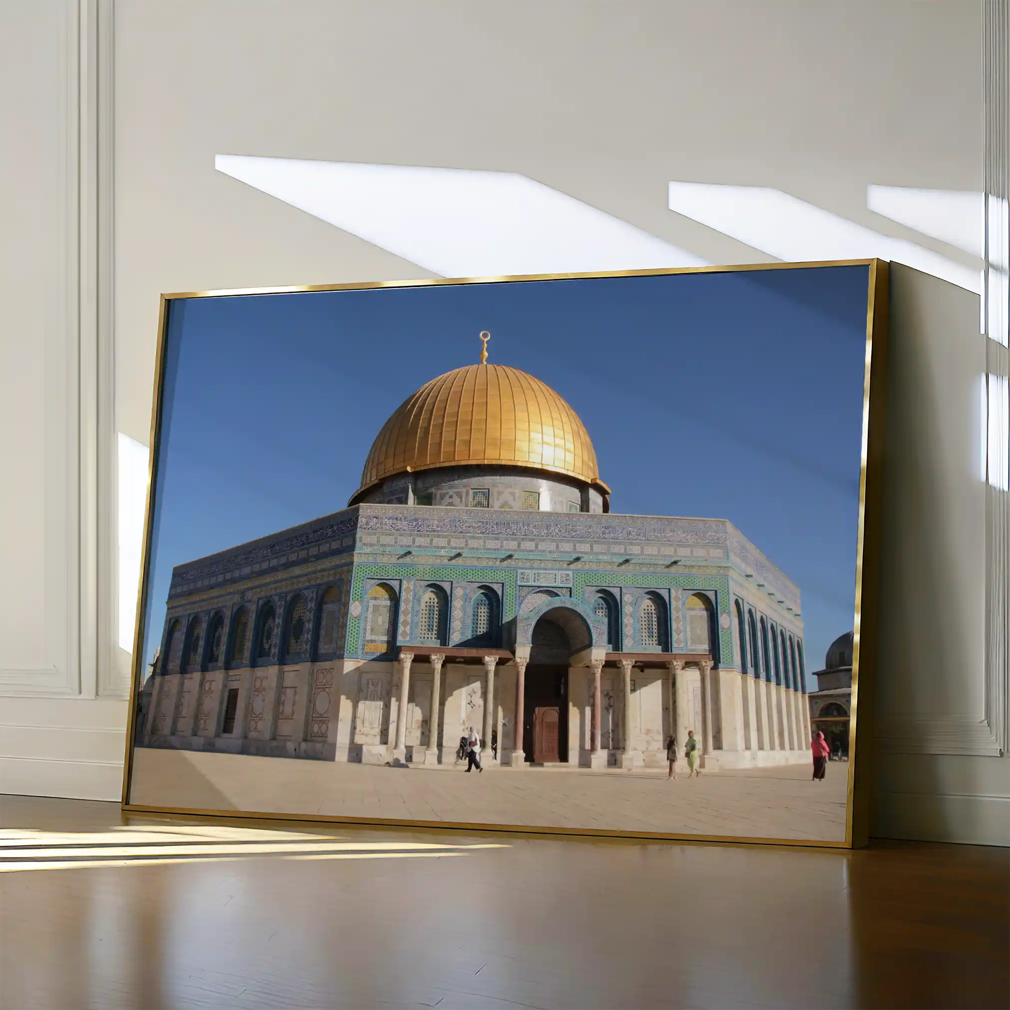 Palestine 003 Canvas Art 60 x 40 cm / Black