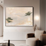 Abstract 004 Canvas Art 18" x 24" / 45 x 60 cm / Black