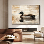 Animals 004 Canvas Art 18" x 24" / 45 x 60 cm / Black