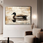Animals 004 Canvas Art 18" x 24" / 45 x 60 cm / Black