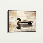 Animals 004 Canvas Art 18" x 24" / 45 x 60 cm / Black