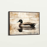 Animals 004 Canvas Art 18" x 24" / 45 x 60 cm / Black