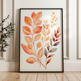Boho 004 Canvas Art 18" x 24" / 45 x 60 cm / Black