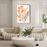 Boho 004 Canvas Art 18" x 24" / 45 x 60 cm / Black