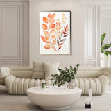 Boho 004 Canvas Art 18" x 24" / 45 x 60 cm / Black