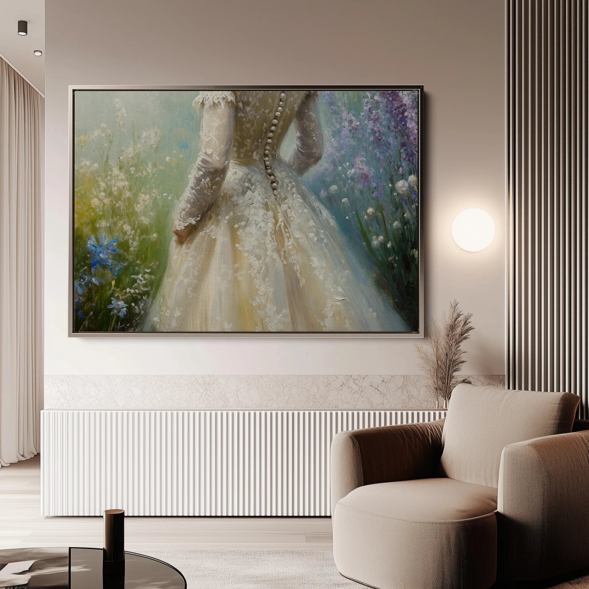 Classic 004 Canvas Art 18" x 24" / 45 x 60 cm / Black