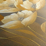 Floral 004 Canvas Art 18" x 24" / 45 x 60 cm / Black
