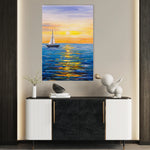 Landscape 004 Canvas Art 18" x 24" / 45 x 60 cm / Black