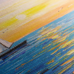 Landscape 004 Canvas Art 60 x 40 cm / Black