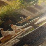 Orientalist 004 Canvas Art 18" x 24" / 45 x 60 cm / Black