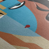 Portrait 004 Canvas Art 18" x 24" / 45 x 60 cm / Black
