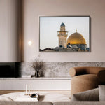 Palestine 004 Canvas Art 60 x 40 cm / Black