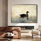 Animals 005 Canvas Art 18" x 24" / 45 x 60 cm / Black