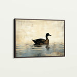 Animals 005 Canvas Art 18" x 24" / 45 x 60 cm / Black