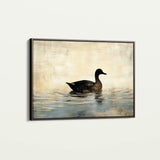 Animals 005 Canvas Art 18" x 24" / 45 x 60 cm / Black
