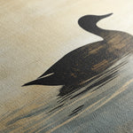 Animals 005 Canvas Art 18" x 24" / 45 x 60 cm / Black