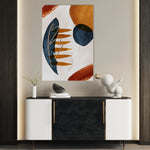 Boho 005 Canvas Art 18" x 24" / 45 x 60 cm / Black