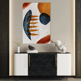 Boho 005 Canvas Art 18" x 24" / 45 x 60 cm / Black