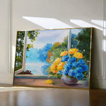 Floral 005 Canvas Art 18" x 24" / 45 x 60 cm / Black