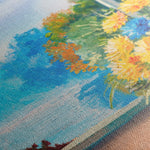 Floral 005 Canvas Art 18" x 24" / 45 x 60 cm / Black